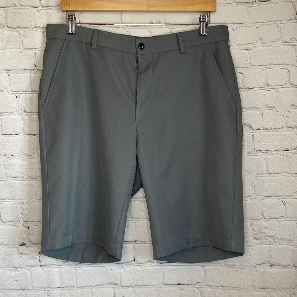 Greg Norman Men’s Gray‎ Polyester Shorts size 34